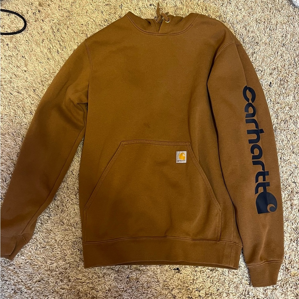 Carhartt Men's Tan hoodie